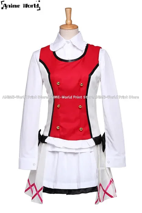 《Custom Size》Love Live! Rin Hoshizora Red Cosplay Costume