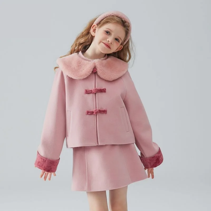 Skirt Set Sets for A Girl Winter Outfits Elementary Autumn Clothes Long Sleeve Outfit 4 Years Korean Style Two Piece Kids 2026