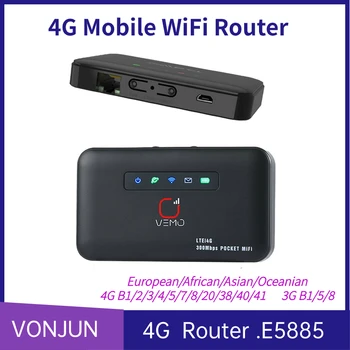 4G Mobiler WLAN-Router MINI CPE 300 Mbit/s LTE Simkarte RJ45 Ethernet Netzwerk E5885Pro