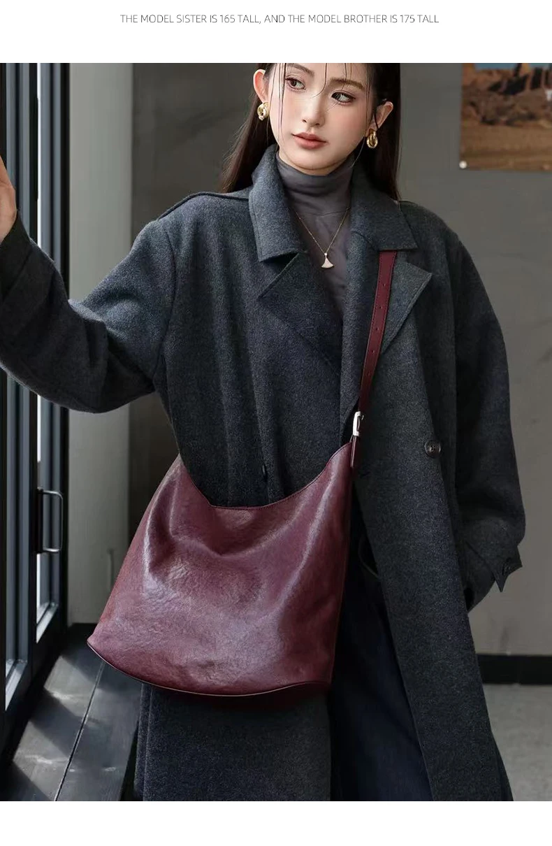 

Ladies Top grain leather bag women's Luxury Large Capactiy commutingTote Bag female soft Cowhide Genuine Leather Shoulder Bags
