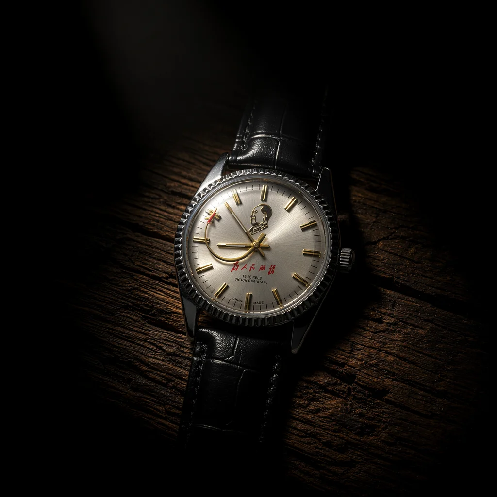 Vintage Citizen Automatic 21 Jewels Mens Watch 36mm Black Day Date Leather Band Vintage Citizen Automatic 21 Jewels Mens Watch 36mm Black  main image 4