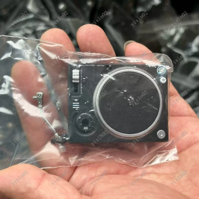 

Mini DJ Controller Mixer CD Player Model Keychain Music Audio Equipment Pendant