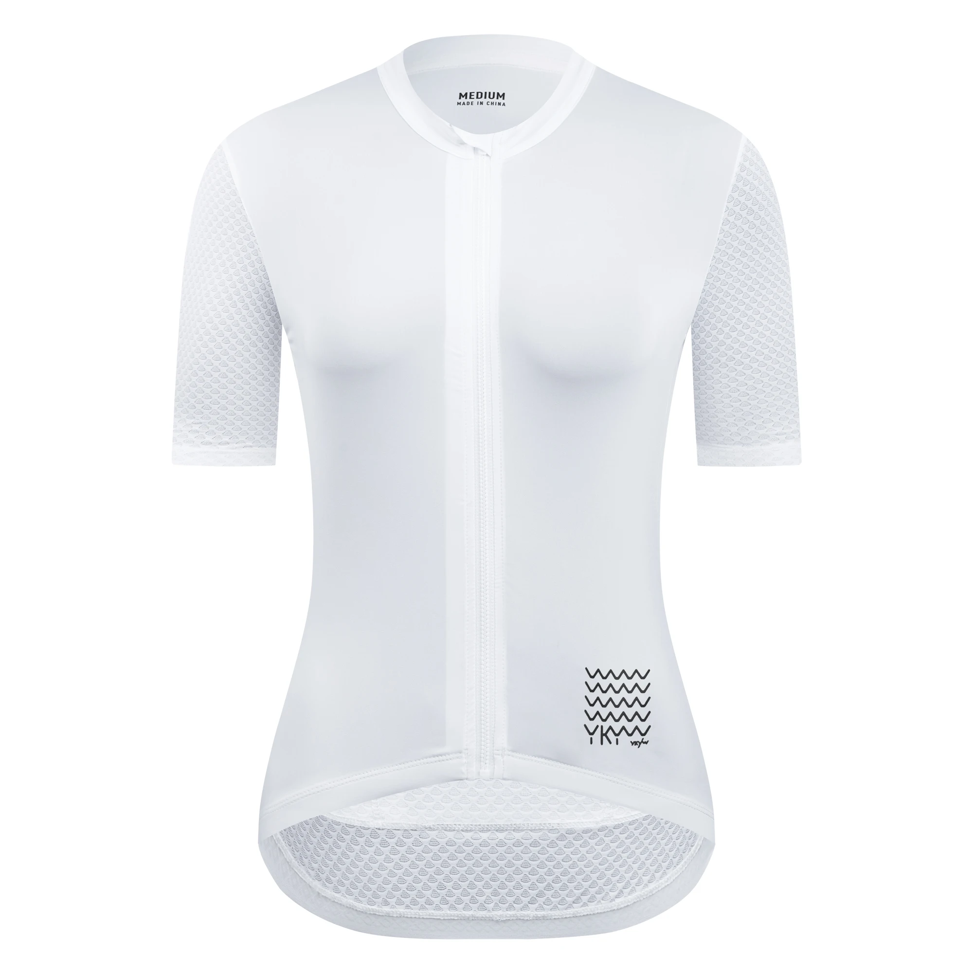 YKYWBIKE Frauen Radfahren Jersey Kurzarm Dünne Weibliche Fahrrad Jersey Rennrad Shirt Pro Team Radfahren Kleidung Atmungsaktiv – Detail 8