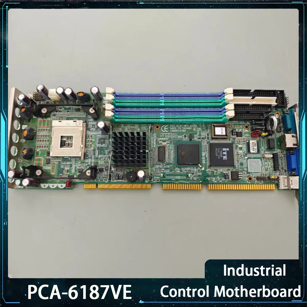 For Advantech Industrial Motherboard PCA-6187 REV.A2 PCA-6187VE