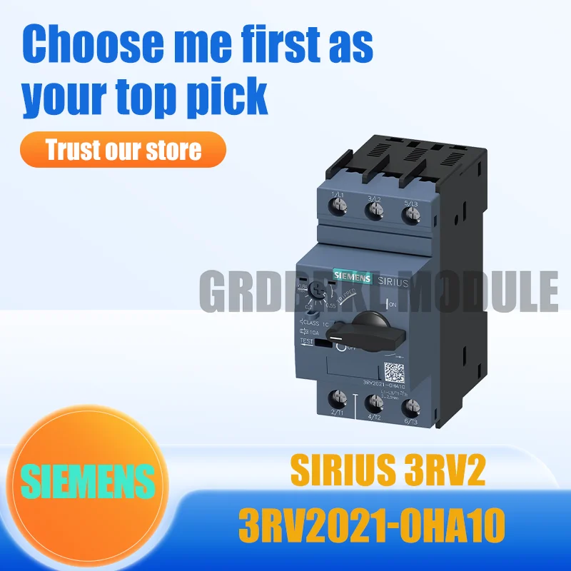 

New Original SIMIENS 3RV2021-0HA10 Motor Protection Circuit Breaker