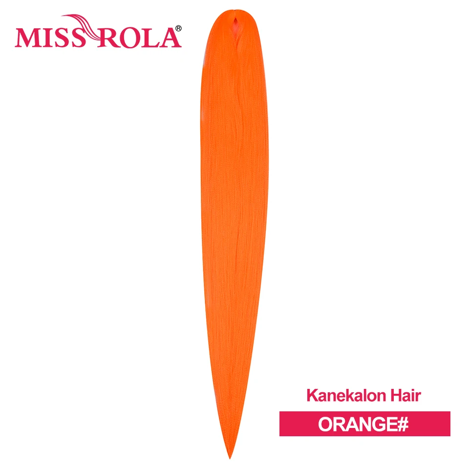 Miss Rola Synthetic Wholesale Bulk 6 Pieces 30Inch 28Inch 26Inch Pre Stretched Jumbo Braiding Hair Kanekalon EZ Twist Braid Hair image 3