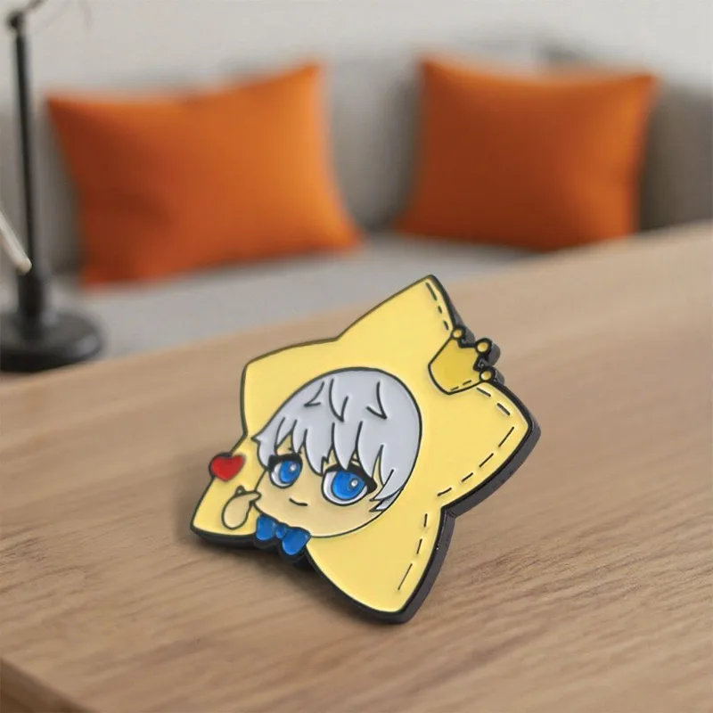 Hot New Premium Kawaii Xavier Stars Cartoon Metal Enamel Pins Badge Brooch Backpack Bag Decor Games