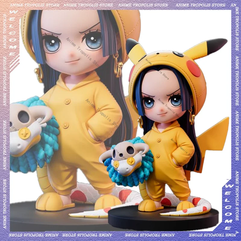 قطعة واحدة بوا هانكوك شخصيات البوكيمون عمل الشكل kawaii نموذج هانكوك تمثال أنيمي الدمى جمع زخارف مكتب اللعب هدية