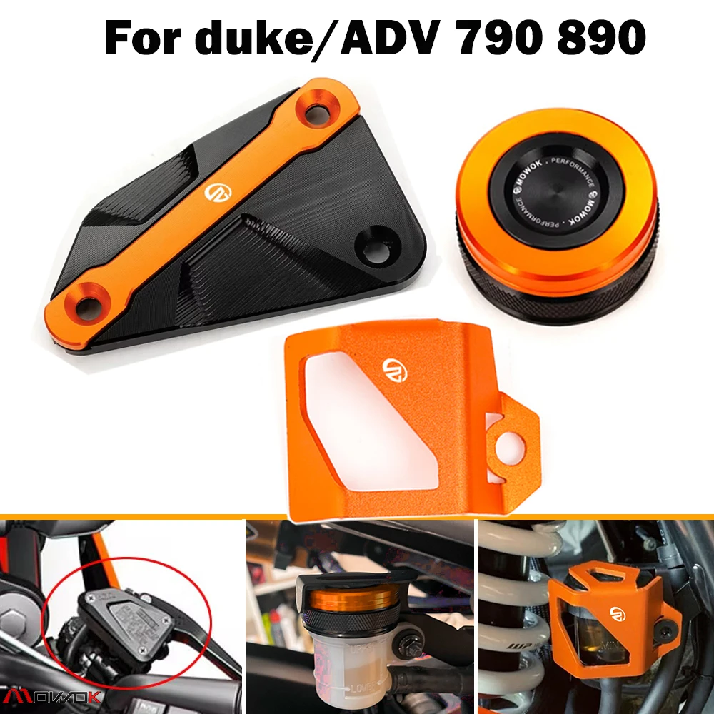 

MOWOK подходит для KTM 890 Adventure R Duke 790 Duke 890 ADV аксессуары для мотоциклов задняя защитная крышка