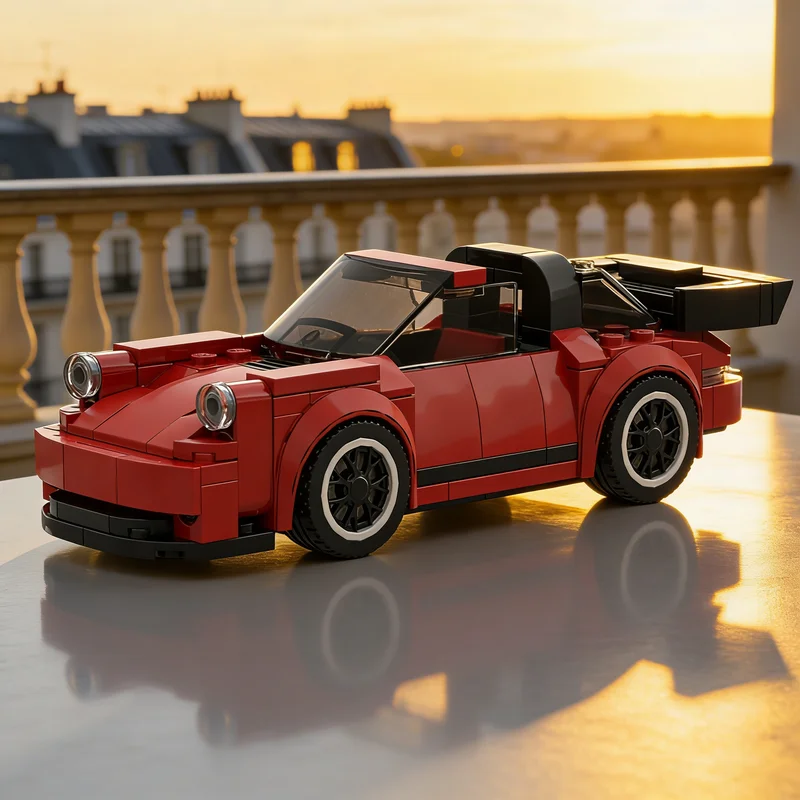 

174pcs MOC City Porscheed Targa Model Building Blocks Construction Christmas Gifts Assemble DIY Creative Idea Toy Education