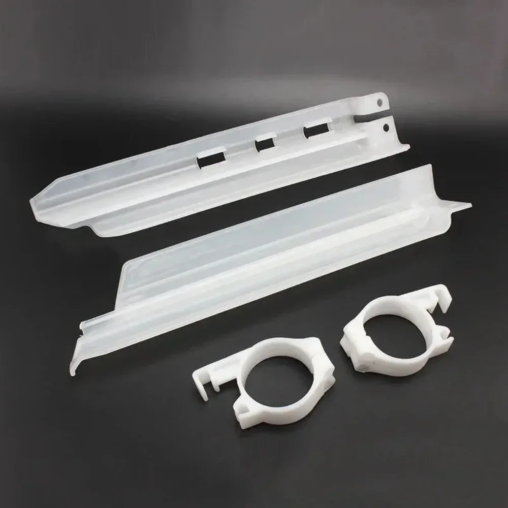 Protector de Horquilla Delantera para Motocross KLX 250 650 KDX 200 Enduro, Cubierta de Plástico para Amortiguación, Repuestos para Motocicleta