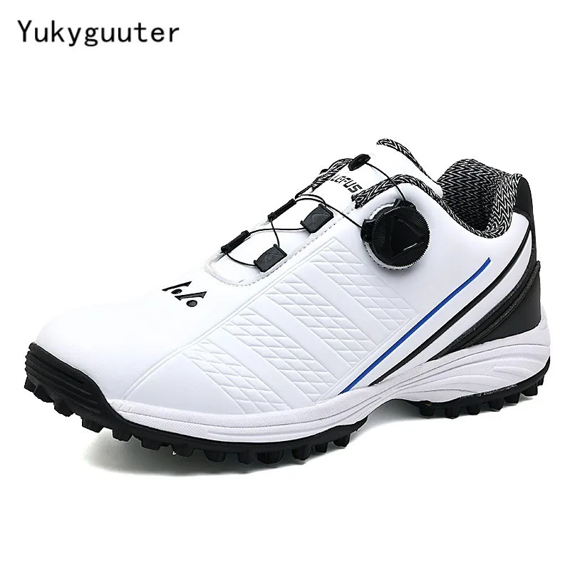 

New Waterproof Golf Shoes Men Comfortable Professional Golf Sneakers Outdoor Walking Footwears Anti Slip Athletic Sneakers