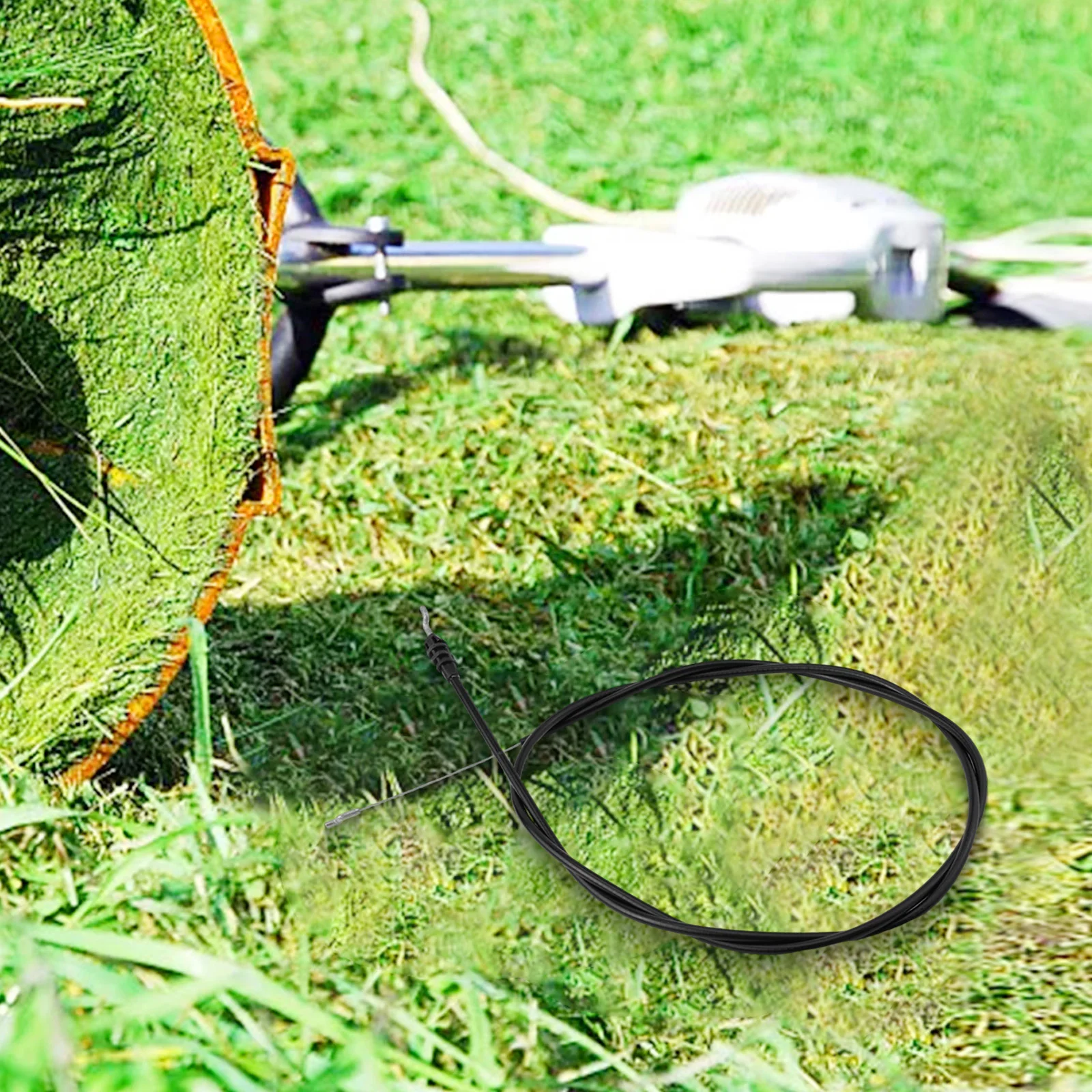 

Lawn Mower Brake Cable for Multiple Model Compatibility Replacement for Part Number 1001186 Suitable for Various Applications