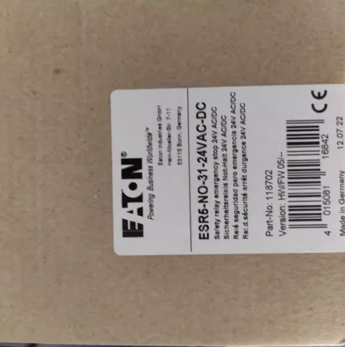 

ESR5-NO-31-24VAC-DC safety relay New original EATON