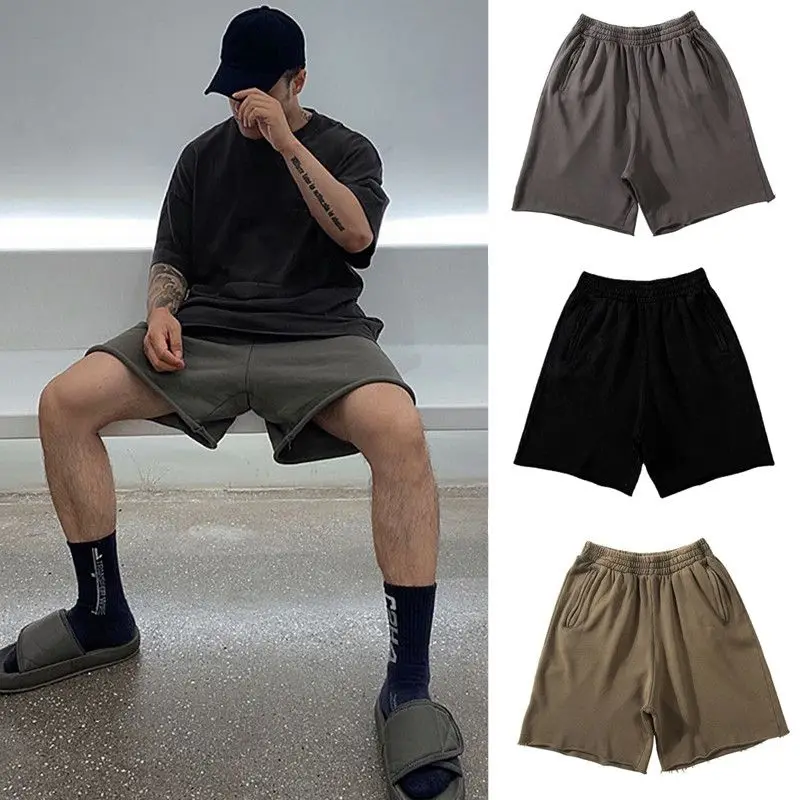 

Summer Outdoor Surfing Training Cotton Sport Shorts Men's Loose Soft Motorcycle Casual Running Shorts Streetwear Pants for Men