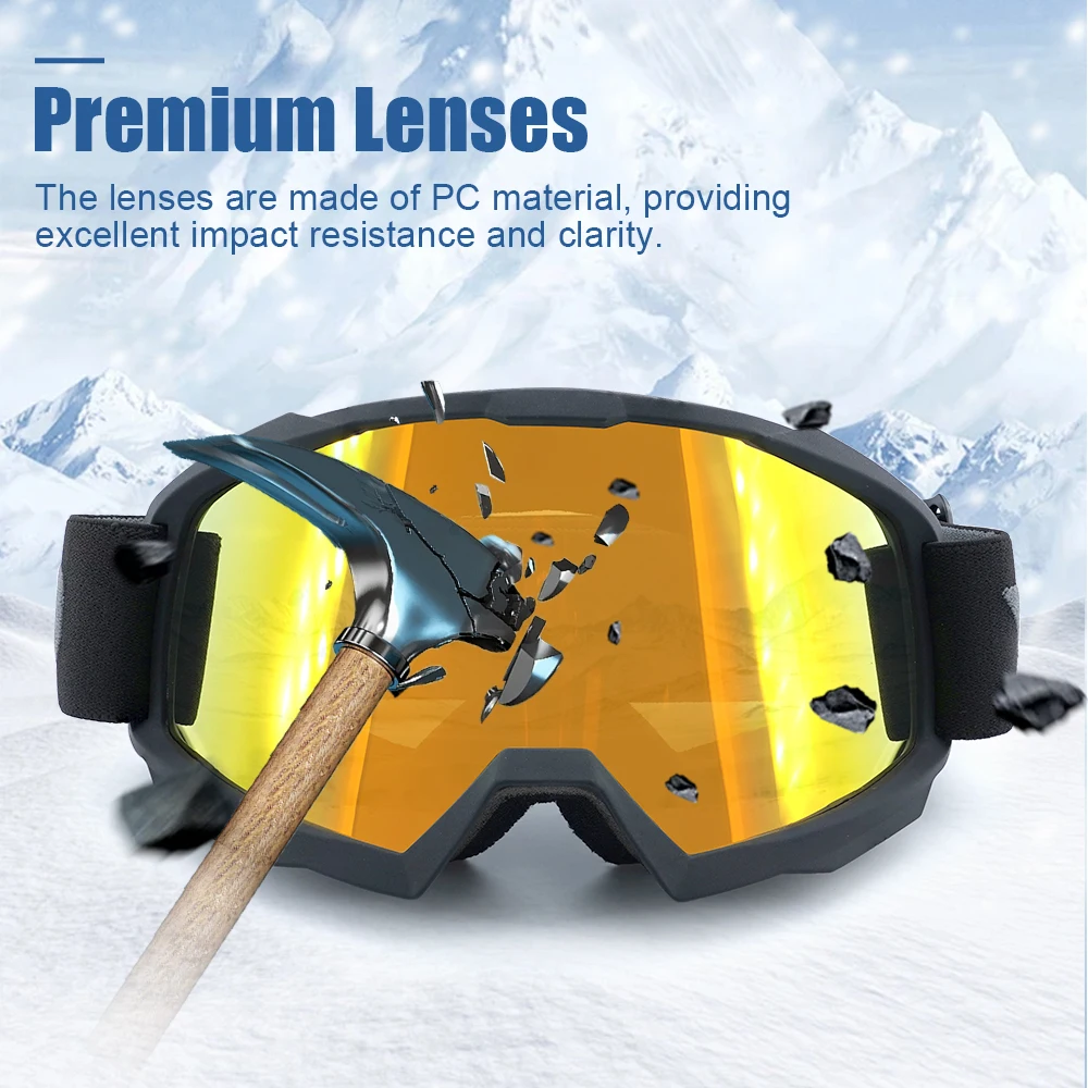 🔥Hot-Selling Motorcycle Goggles - Ultra-Light, Windproof & Dustproof, High Cost-Performance, MTB/Downhill/Off-Road Riding Goggl