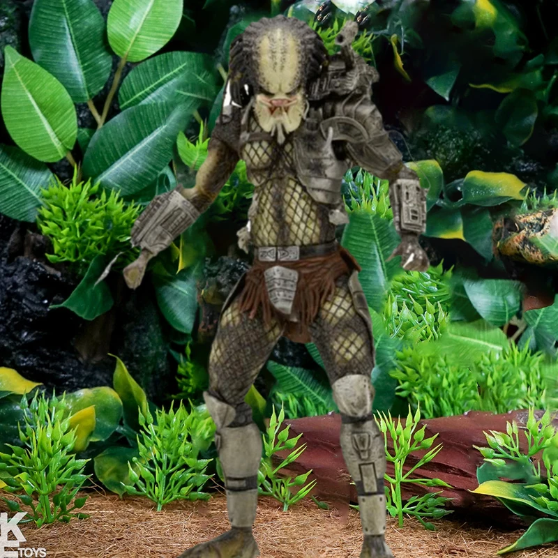 نموذج قابل للجمع من سلسلة NECA Predator Jungle Hunter مقاس 7 بوصة من سلسلة NECA PVC لهدايا الأولاد والرجال #3
