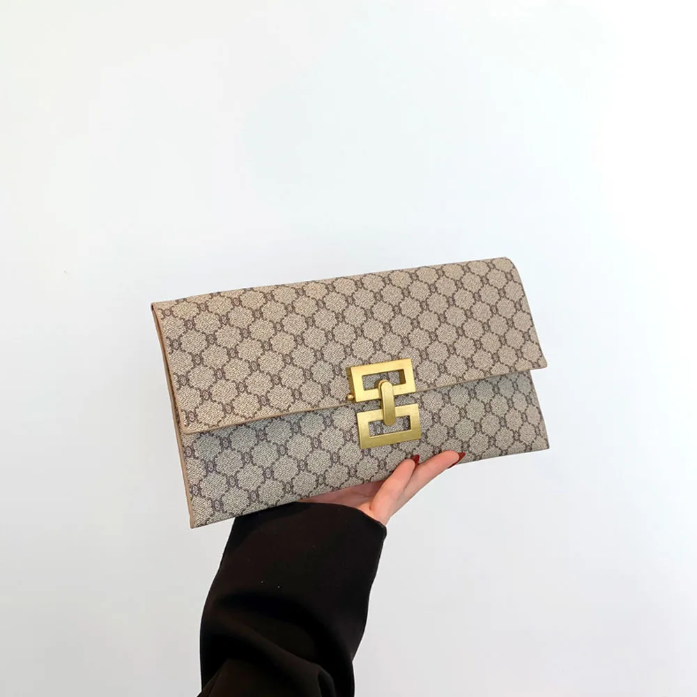 Mini Wristlet Envelope Clutch Handbag for Women Soft PU Leather Portable Phone Purse Clutch Wallet Ladies Shopping Totes Bags