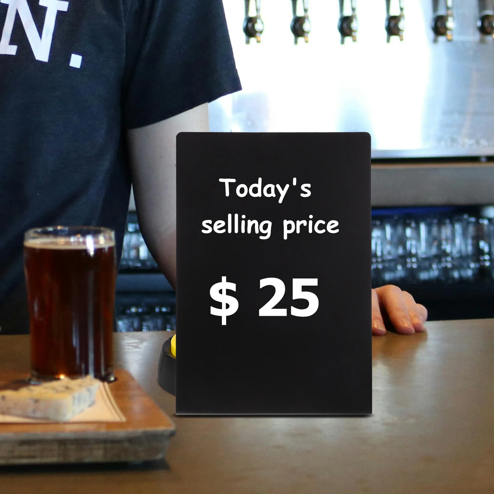 

2Pcs Blackboard Message Boards Multipurpose Food Buffet Signs Party Table Labels Retail Display Food Labels for Party Buffet