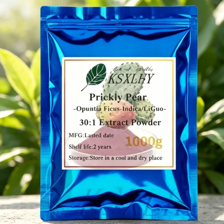Materia Prima Global Personalizada para Extracto de Opuntia Ficus-Indica 30:1 en Polvo, en Bolsas Reutilizables