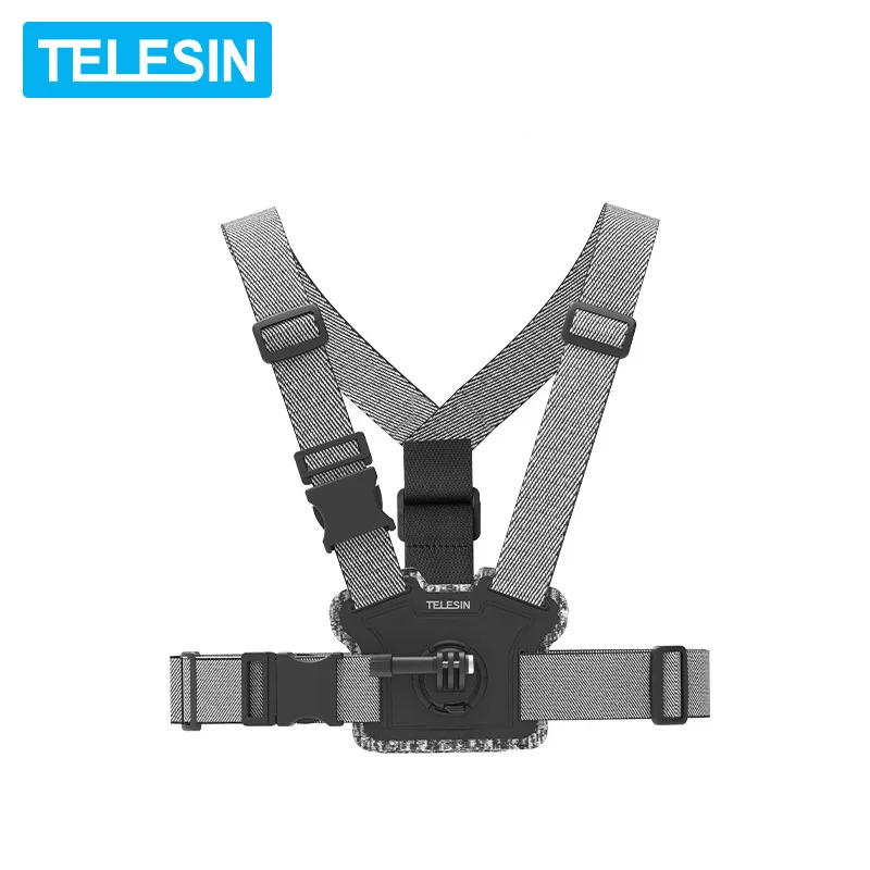 

TELESIN Sports Camera Chest Strap for Dji Action4/3/Gopro10/11/Go3/X3 Accessories