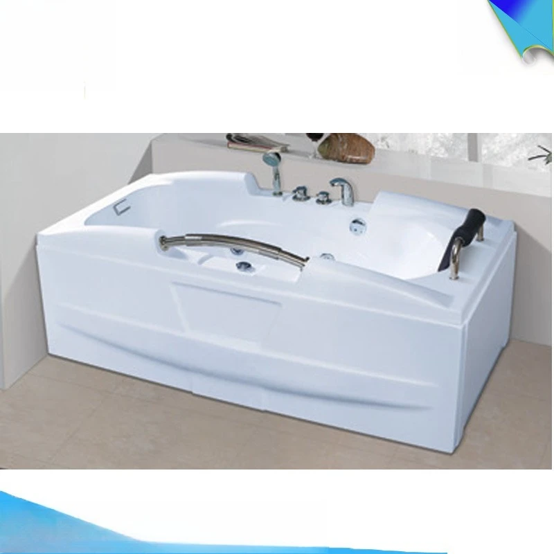 

Premium acrylic bathtub with armrests single 1.8m surf Jacuzzi