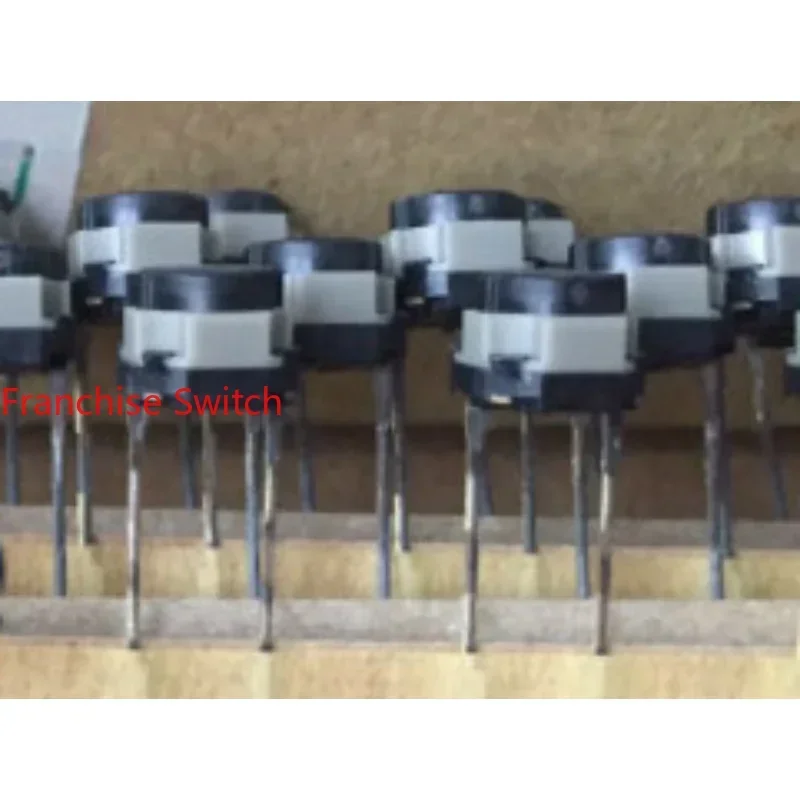 10PCS Waterproof And Dustproof Switch 2 Feet 6*6*5 Touch  EVQPVH05K Soft Key Is Silent.