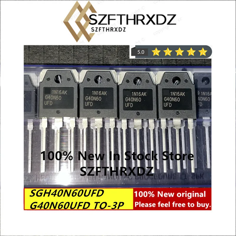 100% nuevo ORIGINAL SGH40N60UFD TO3P G40N60UFD TO-3P IGBT 600V 40A
