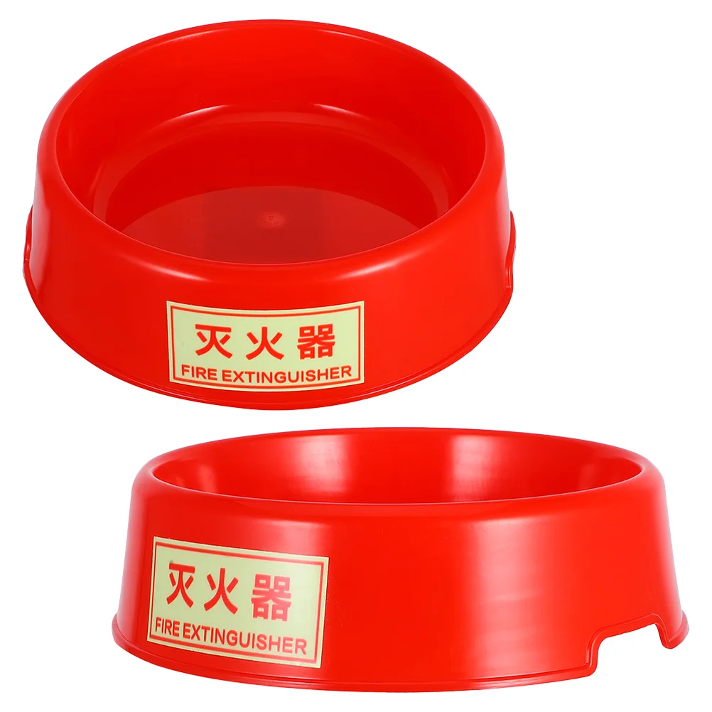 소화기 베이스 오소리 벽걸이 후크 형광 플라스틱 장착 브래킷 행거