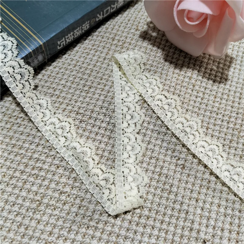 S1181 Wide1CMDIY Accessory With Elastic Narrow And Soft Lace Cuffs And Neckline Splicing