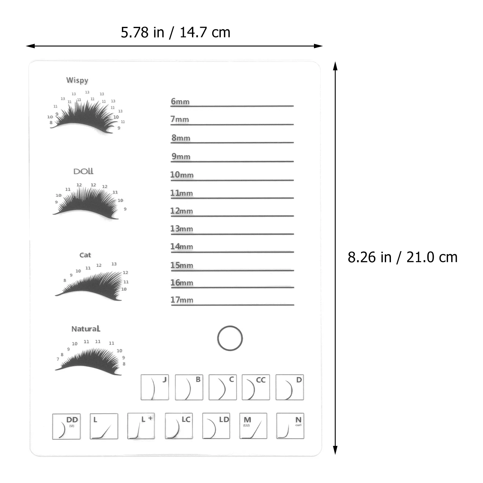 1 قطعة لوحة عرض الرموش علبة تطعيم أكريليك ممتازة لتمديد الرموش الصناعية أداة صالون تجميل احترافية