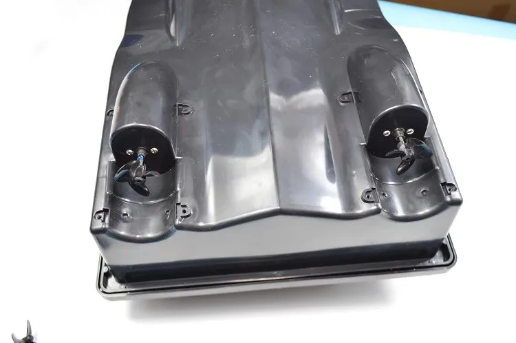 Voerbootpropeller Rc-schip 3 bladen volledig ondergedompeld diameter 2,1 mm compatibel met 380 en 390 motoren