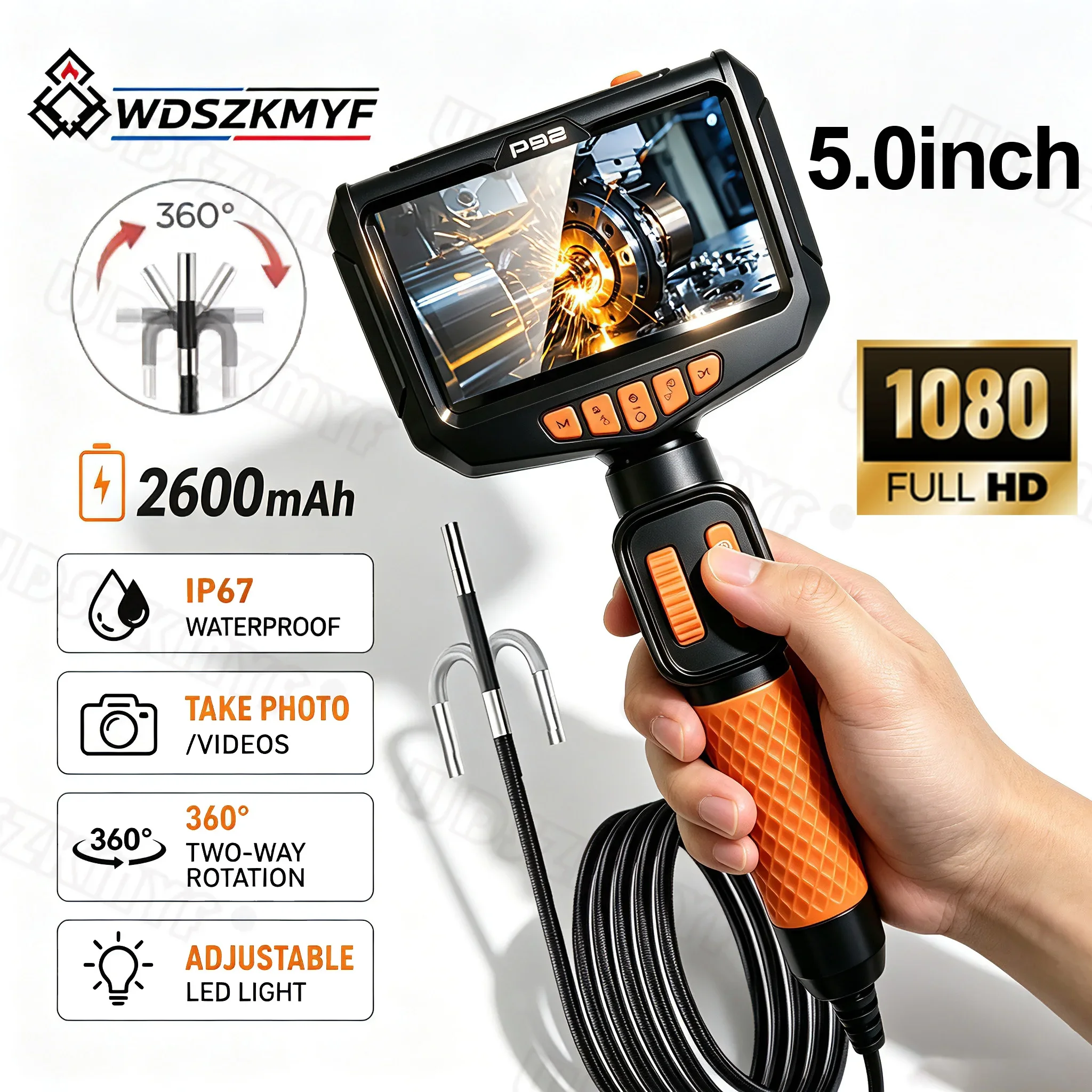 camera-d'inspection-articulee-360°-avec-ecran-5-pouces-objectif-60-mm-hd-1080p-etanche-ip67-pour-reparation-automobile-et-inspection-des-egouts