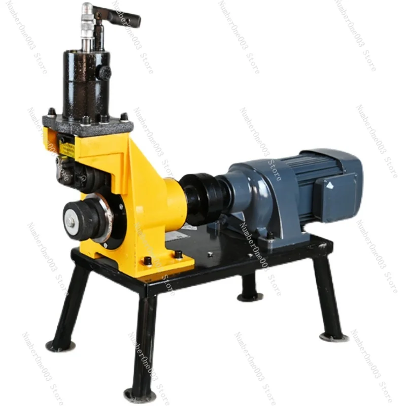 Fire pipe grooving machine Pipe cutting machine Hole opening machine Three-piece set Automatic hydraulic groove rolling grooving