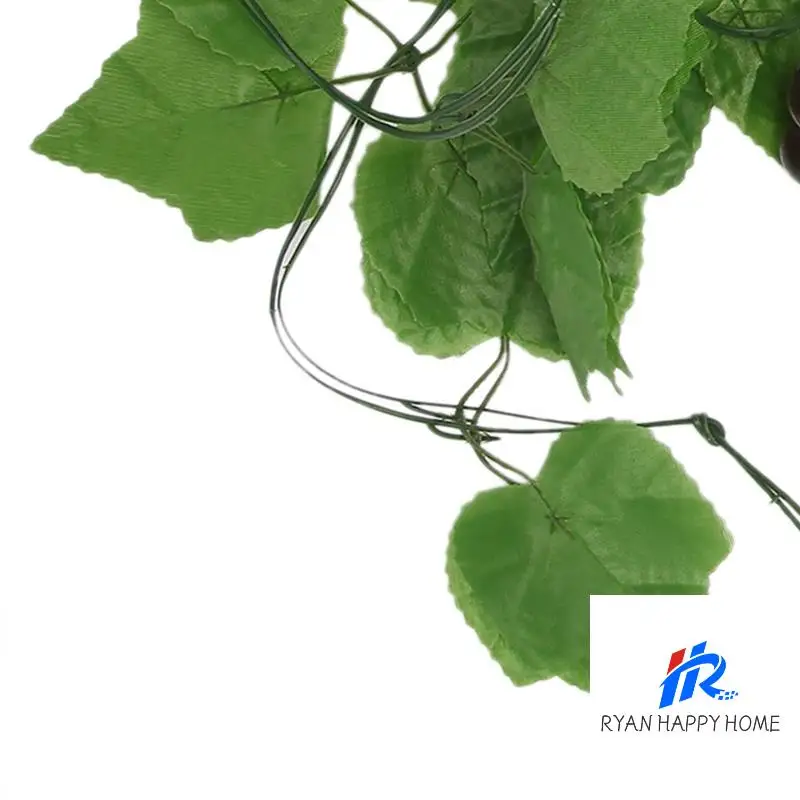 

12X Artificial Grape Vine Garland Fruit For Home Garden Decoration