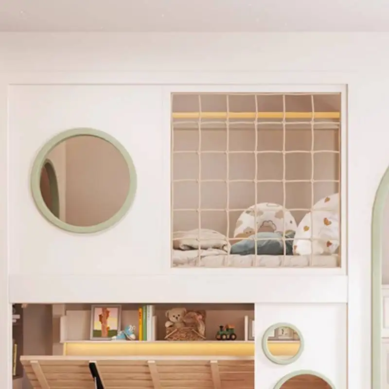 Blanc Simple Enfants lits extensible luxe Normal Simple moderne filles Enfants lit Style Design personnalisé Lit Pour Enfants meubles maison