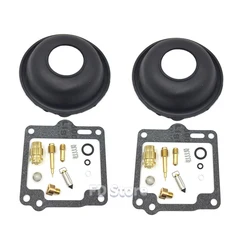 For Yamaha Virago 1100 XV1100 XV1100S Carburetor Fuel System Repair kit Plunger Diaphragm