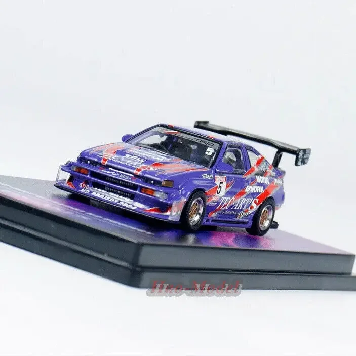 INNO 1/64 لـ SPRINTER TRUENO AE86 N2 نموذج سيارة سبيكة دييكاست محاكاة لعب الأولاد هدايا عيد ميلاد هواية عرض الحلي الأزرق