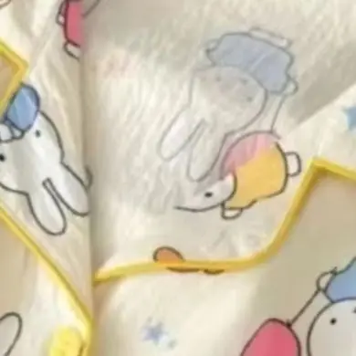 Cartoon Kawaii New Pajama Girl Sweet Leisure Loose Slimming Spring and Autumn Fashionable Good Feel Fresh Color Exquisite Miffy