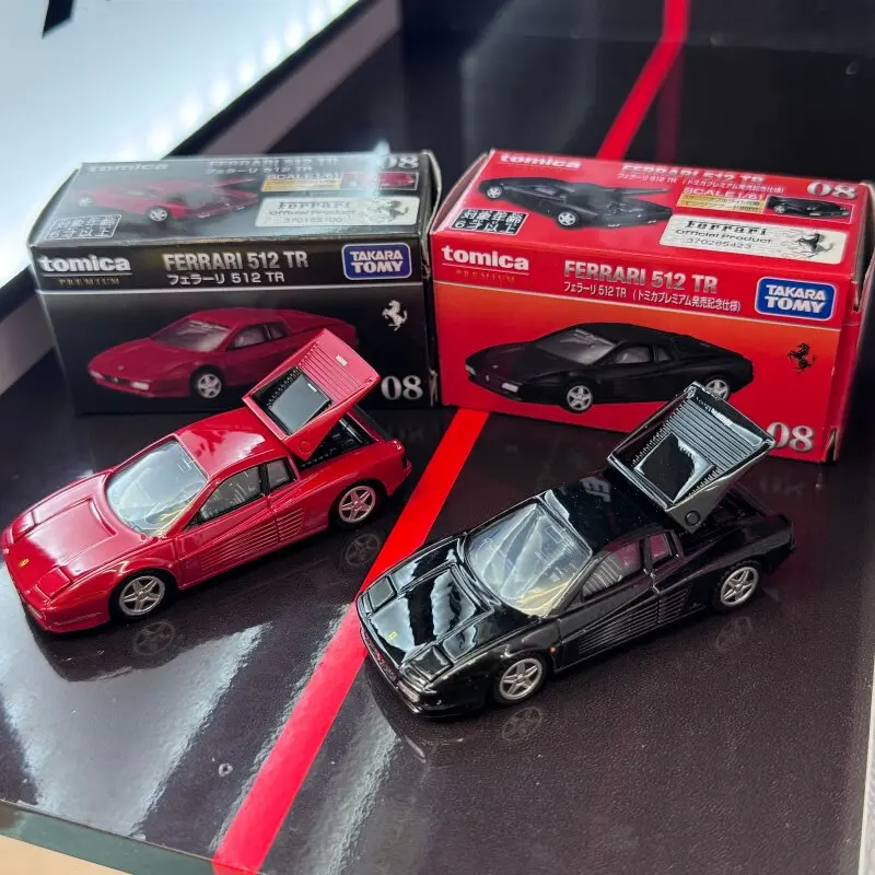 Takara Tomy Tomica Premium 08 Ferrari 512 TR Alloy Diecast Mini Sports Car Model Collectible Ornament Kids Boys Birthday Gift - view 3
