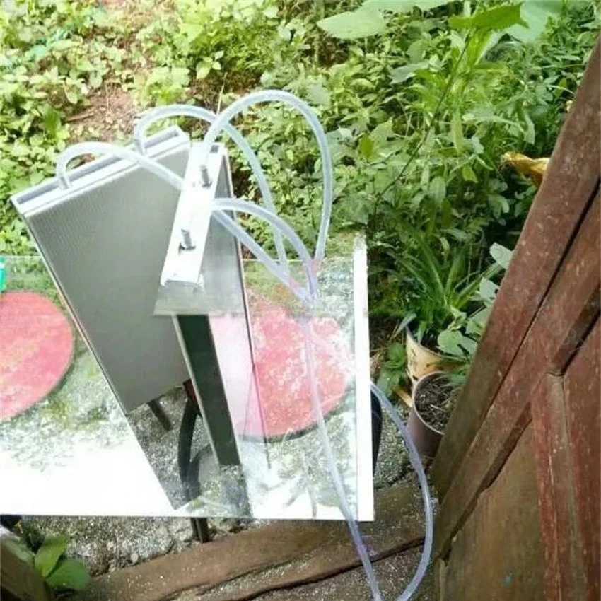 Hand Press Beeswax Foundation Machine Water-Cooling Nest Base Mold Honeycomb Making Tool for Beekeeping