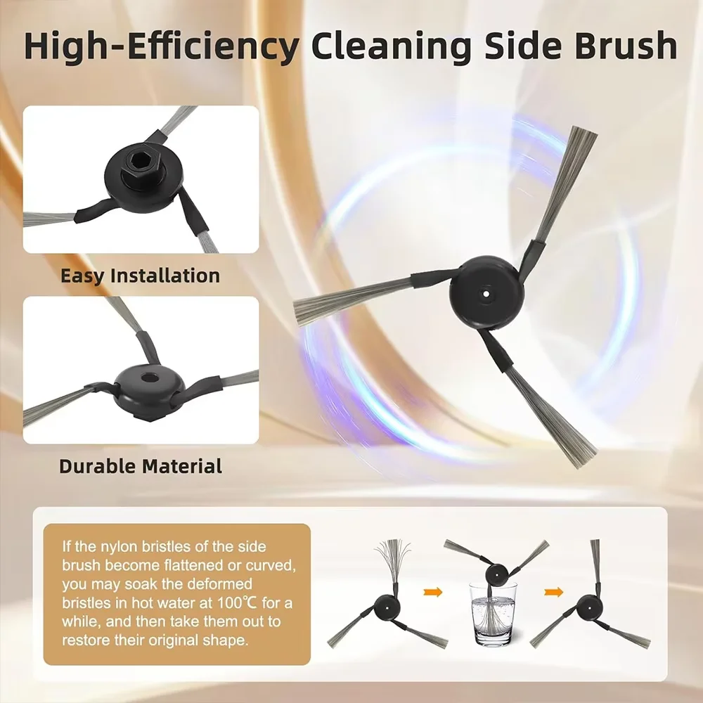 For Xiaomi Mijia M40 D110CN M30S Original Dreame X40 Ultra Robot Vacuum Cleaner Accessory Side main Brush, Filter, Mop Rag parts
