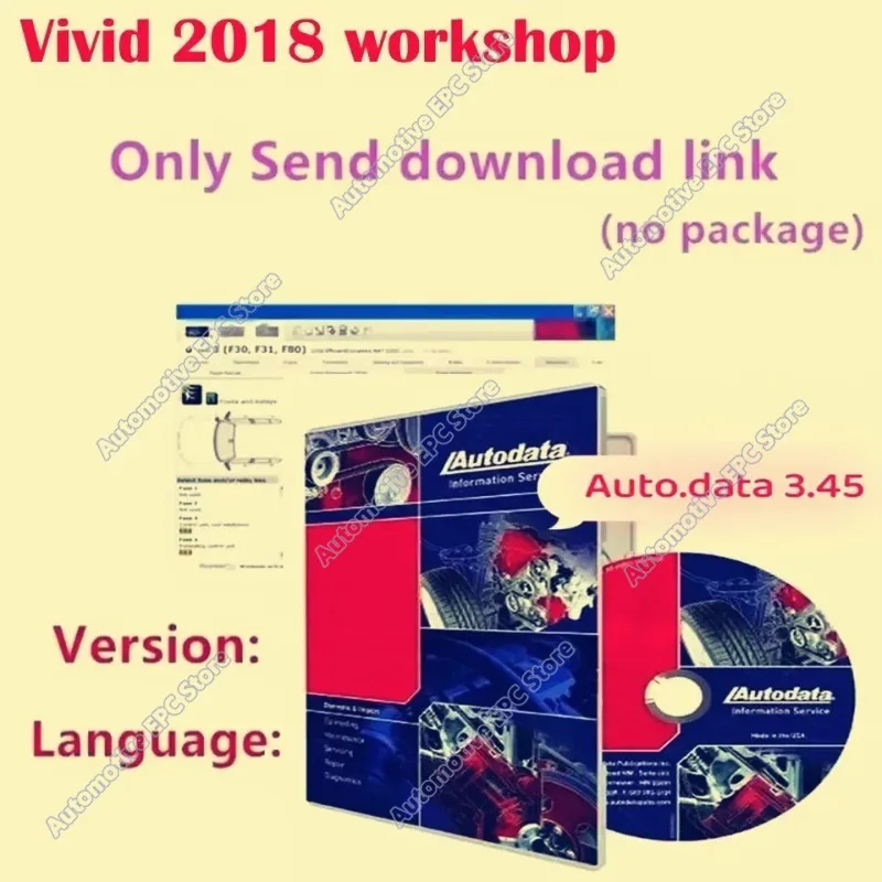 Auto repair software Vivid 2018 Workshop DATA 2018 Atris-Technik Europe Automotive Repair Software + autodata 3.45 software