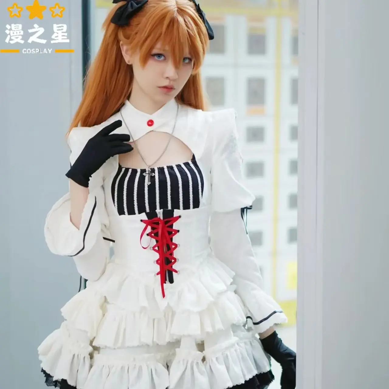 

Asuka Gothic Lolita Cosplay Outfit, Complete Anime Costume Set