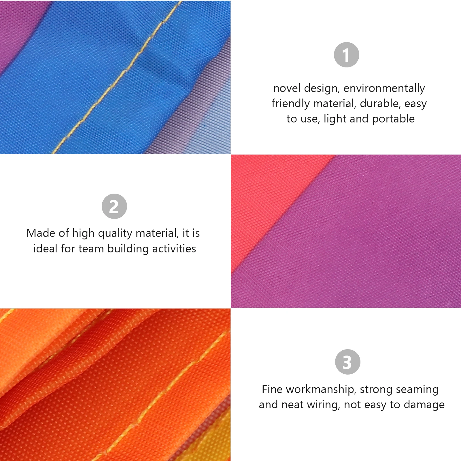 

Caterpillar Movement Mat Team Building Game Tool For Kids Rolling Run Activity Children'S Group Learning Mat Sports Day