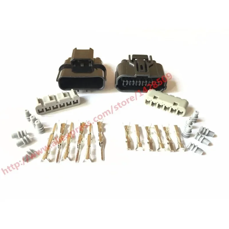 1 Pcs 6 Pin 6188-0658 6189-1012 Female Male 1.2mm Auto Waterproof Connector Plug Auto Oxygen Sensor Plug For Sumitomo