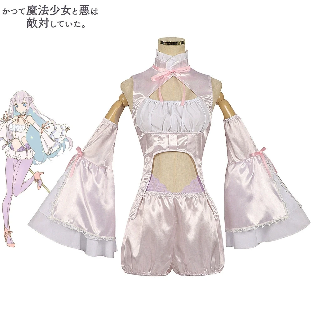 

Anime The Magical Girl and the Evil Lieutenant Used to Be Archenemies Mimori Byakuya Cosplay Costume Girl Sexy Uniform Clothes