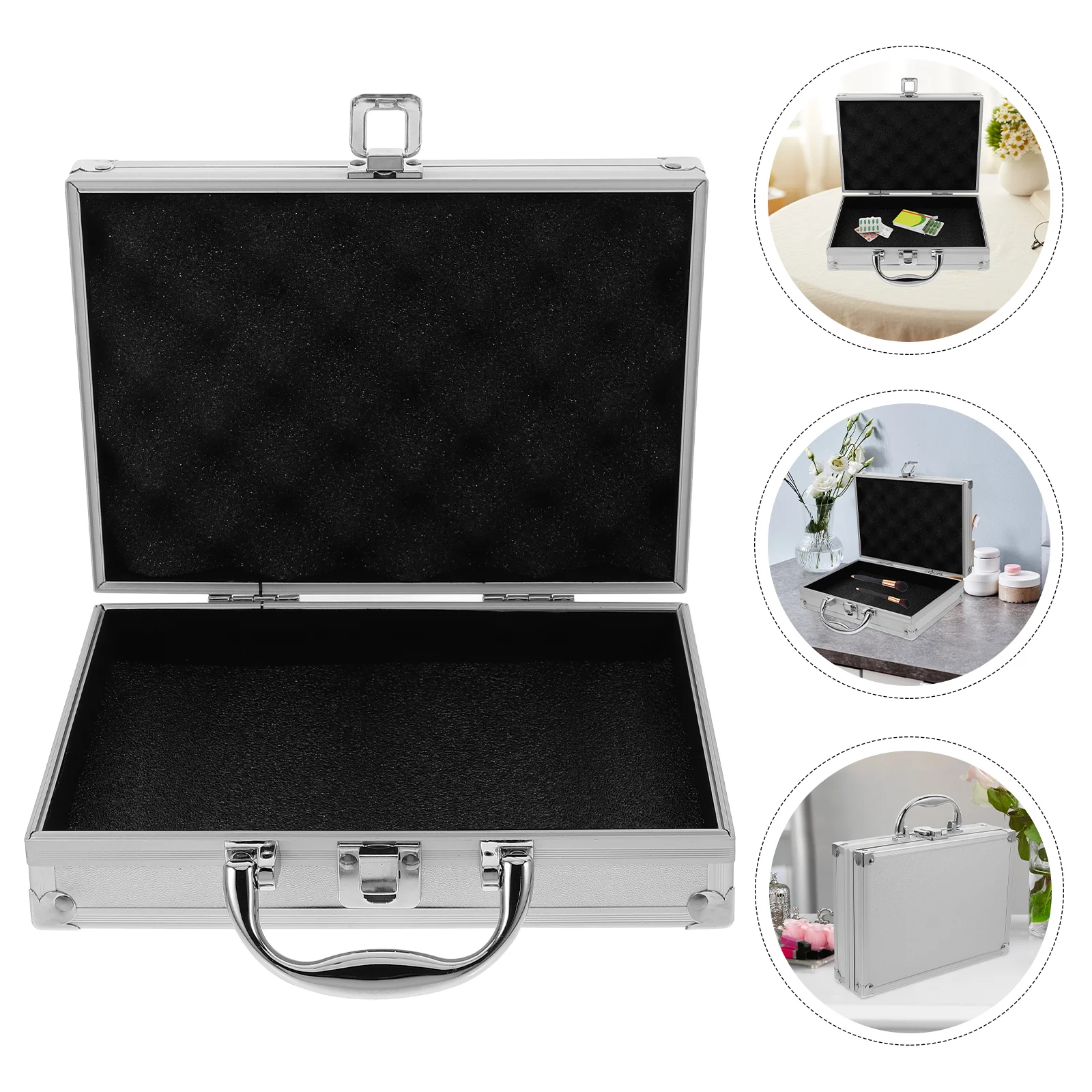 

Toolbox Handle Tools Carrying Suitcase Aluminium Containers Metal Corbels for Shelves