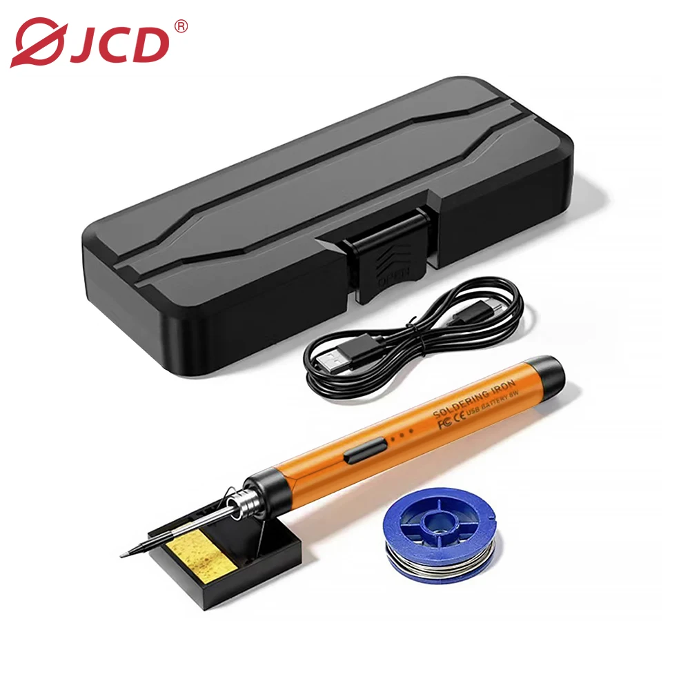 USB-soldeerboutset LED digitaal display Type-C-interface Draadloze elektrische soldeerbout Lasapparaat met instelbare temperatuur