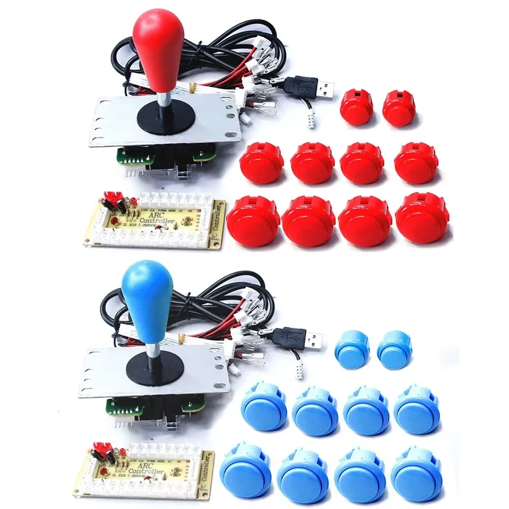Copy SANWA Game Machine Arcade Console DIY Kit 8 Way Joystick Push
